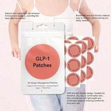 GLP-1 Patches By Kind Patches Unisex,Firming Skin Care Women,GLP 1 Patch Body Care Mild All Skin (1 Pack - 30 Count)