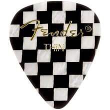 Graphic Guitar Picks 351 Shape, Checker, Thin, 12-Pack,23187199 - 紫紅色 - 查看 1