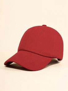 1pc Kids Solid Color All-Match Baseball Cap, Unisex Outdoor Sports Sun Hat, Versatile For All Seasons - 1PC - View 17