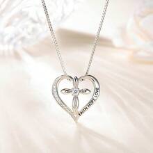 925 Sterling Silver Simple Lucky Good Luck Charm Wishbone Pendant Necklace For Women Chain 18 Inch