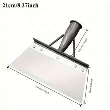 1 PCS Heavy-Duty Stainless Steel Garden Shovel (Without Handle) - Multifunctional, Ergonomically Designed, Easy To Clean Moss, Weeds, And Snow, Durable Hands-Free Outdoor Tool, Suitable For Yard And Farm Maintenance, Gardening Supplies And Equipment - 1PCS - View 12
