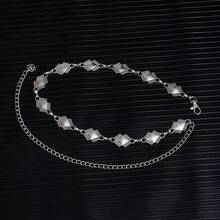 سلسلة خصر بوهيمية جديدة من سبيكة الزنك، إكسسوار خصر رجعي مبالغ فيه بشكل جذاب، مناسب للحفلات والنوادي الليلية والارتداء طوال العام