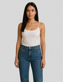 Kit Of 5 Women's Blouses With Thin Straps, Basic, Tight, Comfortable, Versatile, Casual, Assorted Colors - Multicolor - Ver 2