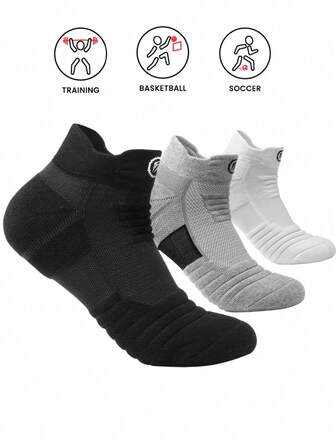 1/3双运动压缩袜，透气爆款短袜，适合健身和日常穿着