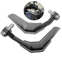 Protector de manos para manillar de motocicleta, funda protectora a prueba de viento para manillar, Puños, Paramanos - Gris - Ver 6