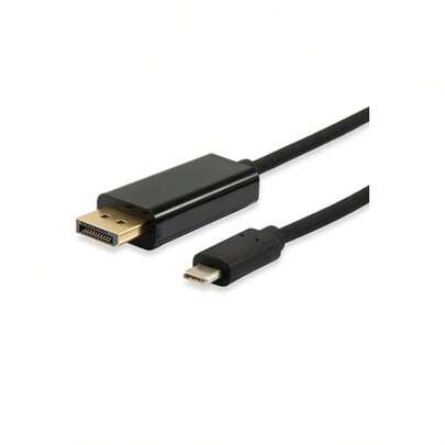  Equip 133467 videokabeladapter 1,8 m USB Type C DisplayPort Zwart