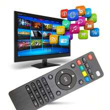 全新替换遥控器适用于 M*XQ（Amlogic S805/S905）、M*XQ 4K、M*XQ Pro、MX*Q PRO 4K、M8、M8C、M8N、M9C、M10、T95、T95M、T95N、T95X、MX9、H96、H96 Pro+（但 H96 Plus）M*XQ 安卓智能电视盒 - 黑色H96 - 查看 7