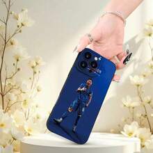 Una funda protectora suave y popular con diseños de jugadores de fútbol a la moda, compatible con los modelos de  7/8/X/XS/XR/11/12/13/14/15/16 Plus Pro Max Mini 16E. Es un regalo perfecto para días festivos o cumpleaños, adecuado para novias, novios, mujeres, hombres, esposos, esposas, amigos, o incluso para. - Mezcla de colores - Ver 8