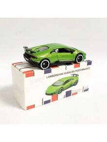Burago 1:64 Scale Diecast Alloy Car Model Collection, Official Licensed Replica Of , , Cadillac, , Chevrolet, Collectible Toy Cars, Gift For Men - Lamborghini Huracan-green - View 8