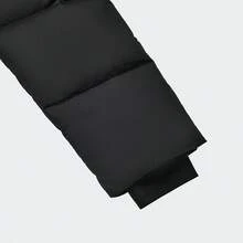 Chaqueta acolchada para hombre de Adidas, nueva básica de invierno 2026 cálida y cortavientos con cuello alto KF8760 - Negro - Ver 8