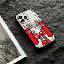 Art K-Kaw-Es Phone Case For Iphone 16 15 11 13 14 Pro Max 7 8 Plus X Xr Xs Max 12mini Black Shell Cover Case.Halloween. - Z5 - Xem 7