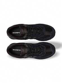 Giày thể thao nam New Balance Đế dày chống sốc, đệm lưới thoáng khí, logo đa năng, tập gym, chạy bộ, đi làm, hàng ngày, màu đen ML574EVE - đen - Xem 4