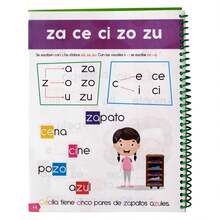 Silabario 2 con Espiral - Editorial Garcia - étodo Silábico para Niños de 6 8 ños - Aprendizaje de Lectura Inicial - Multicolor - Ver 5