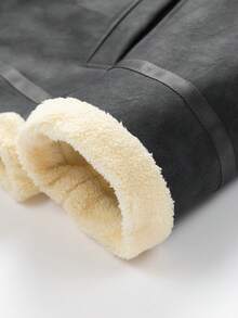 男士 Old Money 保暖内衬拉链长袖外套，秋冬款