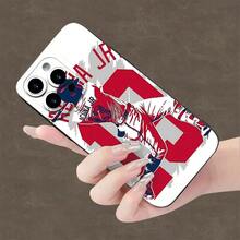 A  And Stylish Mobile Phone Case Featuring A Dynamic Baseball Player Design, Perfect For Both Men And Women, Compatible With Iphone. - màu đen - Xem 5