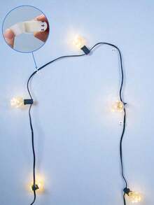 10/20 piezas, Mini gancho adhesivo, Gancho decorativo filamentoso removible y sin rastro, Gancho de pared adhesivo, Clip de luz mini para interiores/exteriores, Clip multiusos, Adecuado para decoración colgante de Navidad, Halloween, Año Nuevo