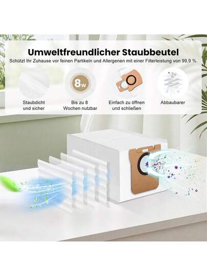 Spare Parts Dreame Bot L30 Ultra L20 X20 Pro Robot Stofzuiger Consumables Main Side Brush Hepa Filter Mop Cloth Dust Bag Accessories view 10