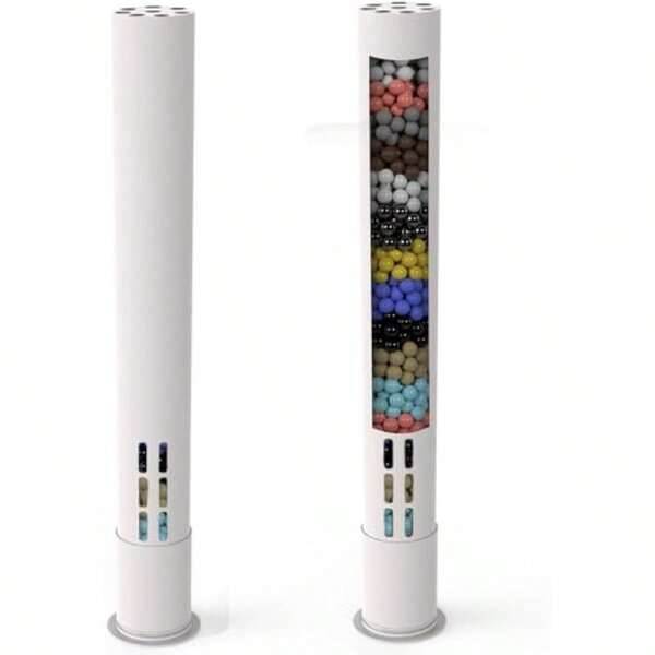 2 Pack Shower Filter Cartridge 15 Stage Replacement Shower Filter For Hard Water High Output Universal Replacement Filter Cartridge Remove Chlorine Heavy Metals And Sediments