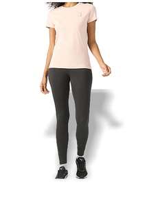 Áo thun nữ PUMA ESS ELEVATED tập yoga hàng ngày, nhẹ, ôm vừa vặn, thoải mái, thân thiện với da, logo màu hồng 68501691 - hồng - Xem 2