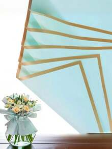 1/5/10/20pcs Waterproof Floral Wrapping Paper - Suitable For DIY Gift Packaging, Gift Wrapping Paper, Flower Shop Bouquet Wrapping Paper, DIY Flower Arranging, Wedding Bouquet Wrapping Paper, Valentine's Day Bouquet Wrapping Paper - Black - View 13