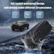 Fuel Filler Lid Fuel Gas Door Cover Compatible With 2016-2023 Tacoma 5 Ft Bed Replace 77305-04080