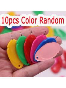 5-20pcs/Multi-Pack Needle Threaders For Sewing Machines And Hand Sewing - Easy-To-Use Assorted Colors Thread Guide Tool Set For Seniors - Multicolor - View 13