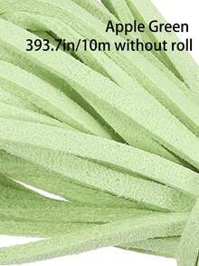 10m/Roll 2.5mm Faux Suede Cord, Handmade Rope, Bracelet DIY Jewelry Accessory String - Multicolor - View 29