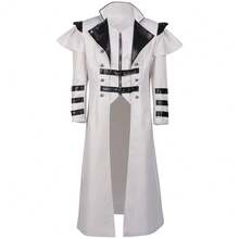 Men Cosplay Clothing - Grey - View 4