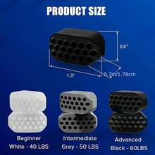 Jaw Trainer-Jaw Exerciser Men & Women |   3Resistance Levels Jawline Exerciser Beginner Intermediate & Advanced Users