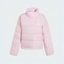 Adidas Women's W HELIONIC RLX Down Jacket - Short KH3976 - Pink - View 1