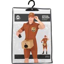 Fiestas Guirca Disfraz Especial Delivery para Adultos en M con Variaciones Disponibles en Múltiples Tallas para Celebraciones y Fiestas Temáticas, Disfraz Cómodo y Versátil Ideal para Eventos de Diversión y Animación en Diferentes Ocasiones - Envío GRATIS ✅ Entrega 24/48h a España (península) - Multicolor - Ver 3