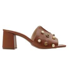 Sandália Feminino Tamanco Feminino Confortável Moderno Casual Verão 1629 tachas