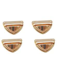 Metal Wallet Clasp With Lock, Thumb Lock Wallet Clasp, DIY Wallet Clasp Accessories Replacement Parts, Great Gift For Friends, Classmates, Family, Relatives, Colleagues, DIY - Multicolor - View 25