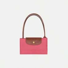 Longchamp Women's Folding Tote Bag with Top Handle - Large Capacity Shopper Shoulder bag, Ideal Gift for Girlfriend - 玫紅色 - 查看 5
