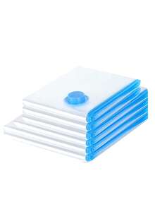 3 个透明真空压缩袋收纳袋大号被子衣服收纳袋家用衣服床上用品被子真空袋被子衣服被子收纳袋，节省空间的被子和毯子压缩袋教师收纳袋收纳箱床下收纳袋衣服容器床下收纳容器衣柜收纳袋用于整理衣服毯子枕头学校用品学校用品