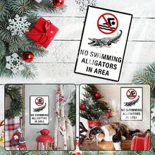 Yard Signs Metal Warning Sign Protected By  Around And Find Out Surveillance No Trespassing Signs For Home Kitchen Cafe Coffee Store Room Decor Plaque 8x12 Inch - 1 - 查看 5