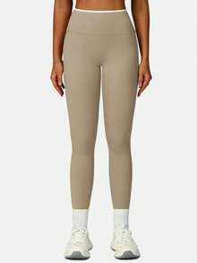 MFVIM Legginsy sportowe z wysokim stanem i pełną długością, spodnie codzienne do fitnessu, biegania, na siłownię, do tenisa i innych sportów