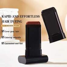 Long-Lasting Hair Color Stick, Easy To Apply And Not Easy To Stain, Simple To Use, Quickly Change Hair Color, Suitable For Outdoor Parties, Travel, Outdoor Sports, As Well As Elderly People, Men And Women Temporary Hair Dye, Quick Hair Dye, Hair Dye, White Hair Dye Shampoo, Comb, Hair, Hair Care Products, Hair Accessories, Mother's Day Gift, Travel Essentials - Multicolor - View 4