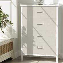 1 卷米色编织纹理即撕即贴壁纸，防水可移除自粘纹理 PVC 接触纸，适用于卧室、厨房、浴室、橱柜、梳妆台装饰，易于粘贴和移除 - 米色 - 查看 9