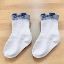 透气吸汗 10 双装中筒袜 - 涤纶混纺，可爱时尚，四季皆宜 - 彩色 - 查看 6