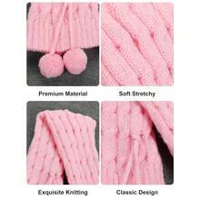 Lebaley Kawaii Leg Warmers For Girls Women - Japanese Lolita Leg Warmers Y2K Harajuku Leg Cover Stockings Kawaii Knit Socks{"Color_name":"Hairball2"} - 多色5 - 查看 3