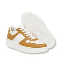 Women's Gym Training Day To Day Sneakers - Beautiful And Comfortable Colorful Sneakers - 駝色 - 查看 5