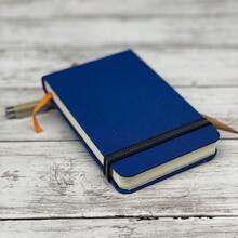 Travelogue Hand Book Journal Ultra Blue Square 5.5 X 5.5inches 128 Pages 130gsm Pocket Landscape Artist Journal - UltraBlue - View 3
