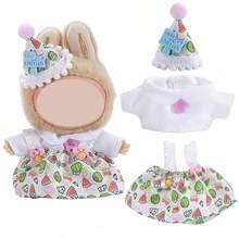 [Clothes Only] For LABUBU Sitting Party Doll Clothes 1st-5th Generation For LABUBU Outfit Set Clothing Accessories Plush Doll Clothes Autumn/Winter Series Birthday/Easter/Christmas Gift Holiday Gift [Clothes Only] - Multicolor 2 - View 11