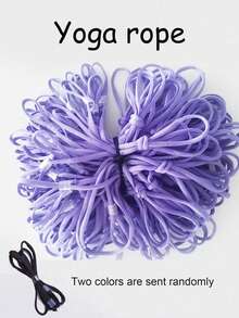 透气瑜伽垫收纳网袋，大容量黑色瑜伽垫背包带抽绳（不含垫子），耐用牛津面料，黑色，可调节肩带，耐用便携户外携带包，非常适合日常使用和健身爱好者，户外装备收纳包 - 黑色 - 查看 10