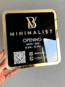 Custom Business Nameplates, Commercial Wall Signs, Personalized Plaques, Restroom Signs, Office Door Signs, Apartment Signs, Hotel Room Signs, Customized Office Door Plates, Company Name Plates, Personalized 3D Acrylic Wall Signs, Hotel Room Number Plates, Restroom Signs, Apartment Signs - Multicolor - View 13