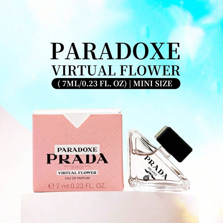 PRADA Paradoxe | Virtual Flower  | Eau De Parfum EDP Women Perfume 7ml/0.23 Oz Mini Splash Travel Spray With Musk & Jasmine - Virtual Flower - 查看 1