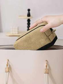 Initial Jute/Canvas Tote Bag, Personalized Present Bag, Suitable For Wedding, Birthday, Beach, Holiday, Is A Great Gift For Women, Mom, Teachers, Friends, Bridesmaids, Student, Back To School, Large Bag, Beach Tote For Women, Jute/Canvas Bag For Travel Vacation Weekend Getaway Holiday Road Trip, Personalized Gifts For Friend Her, Ideal Birthday Present(Scarf Styles Are Random)