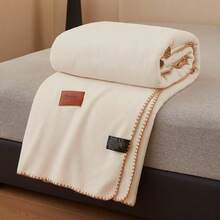 بطانية صلبة من الكشمير الصناعي ناعمة ودافئة، مناسبة لديكور الغرفة في جميع المواسم، بطانية هدية مريحة للنساء، قابلة للغسل في الغسالة، بطانية ناعمة متعددة الوظائف حديثة، مناسبة لديكور المنزل والغرفة والأريكة والسفر والمكتب