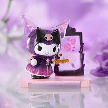 Miniso Figura de la serie de fiestas de Sanio My Melody Rose, de material de alta calidad, decoración llamativa para el gabinete de exhibición de juguetes (1 pieza entregada al azar) - Multicolor - Ver 8